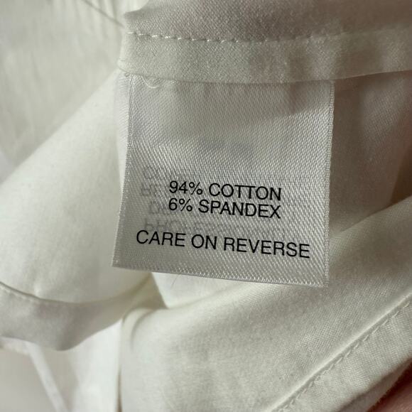 S. John’s Sport white Pintuck white Buttondown shirt size XL Fitted or size L - Picture 8 of 13